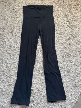 Skims Black Foldover Pant
